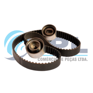 Conjunto Correia+Tensor+Polia para Empilhadeiras Hyster/Yale
