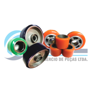 Rodas de Apoio - Carga Paleteira Hyster / Yale